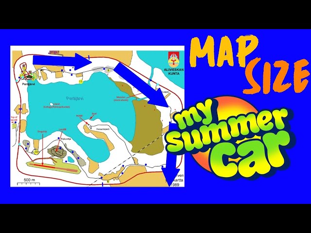 my summer car map size Archives - How Big is the Map