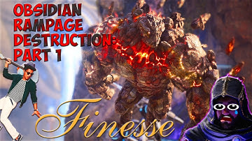 Paragon: Obsidian Rampage Destruction Part 1- Finesse!