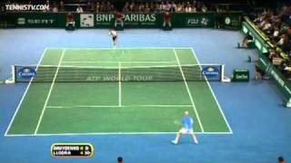 Soderling Llodra Advance In Paris Quarterfinal Highlights