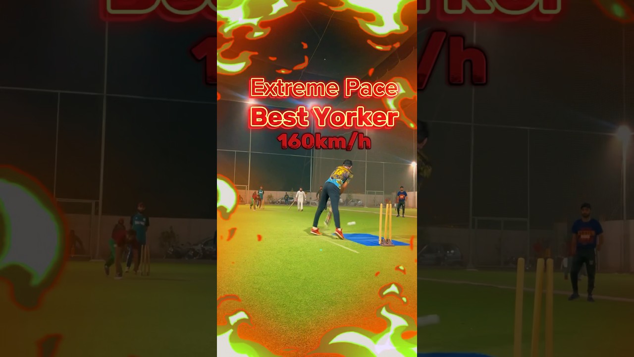 CRICKET MOMENTS | Extreme Pace Bowling! Indoor Cricket 