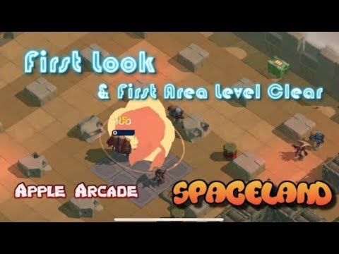 Spaceland - Apple Arcade - First Look and First Area Normal Clear