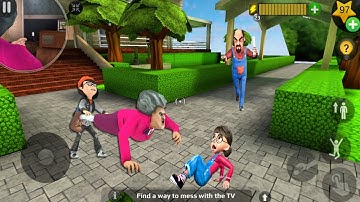 Scary Teacher 3D_New updater-New fun video everyday , gameplay walkthrough  part 446 ( android, ios)