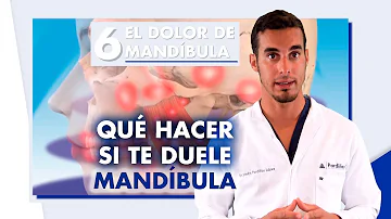 ¿Cómo quitar el dolor de mandíbula y oído?