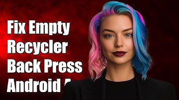 Fix RecyclerView Empty Issue When Back Pressed from Fragment in Android
