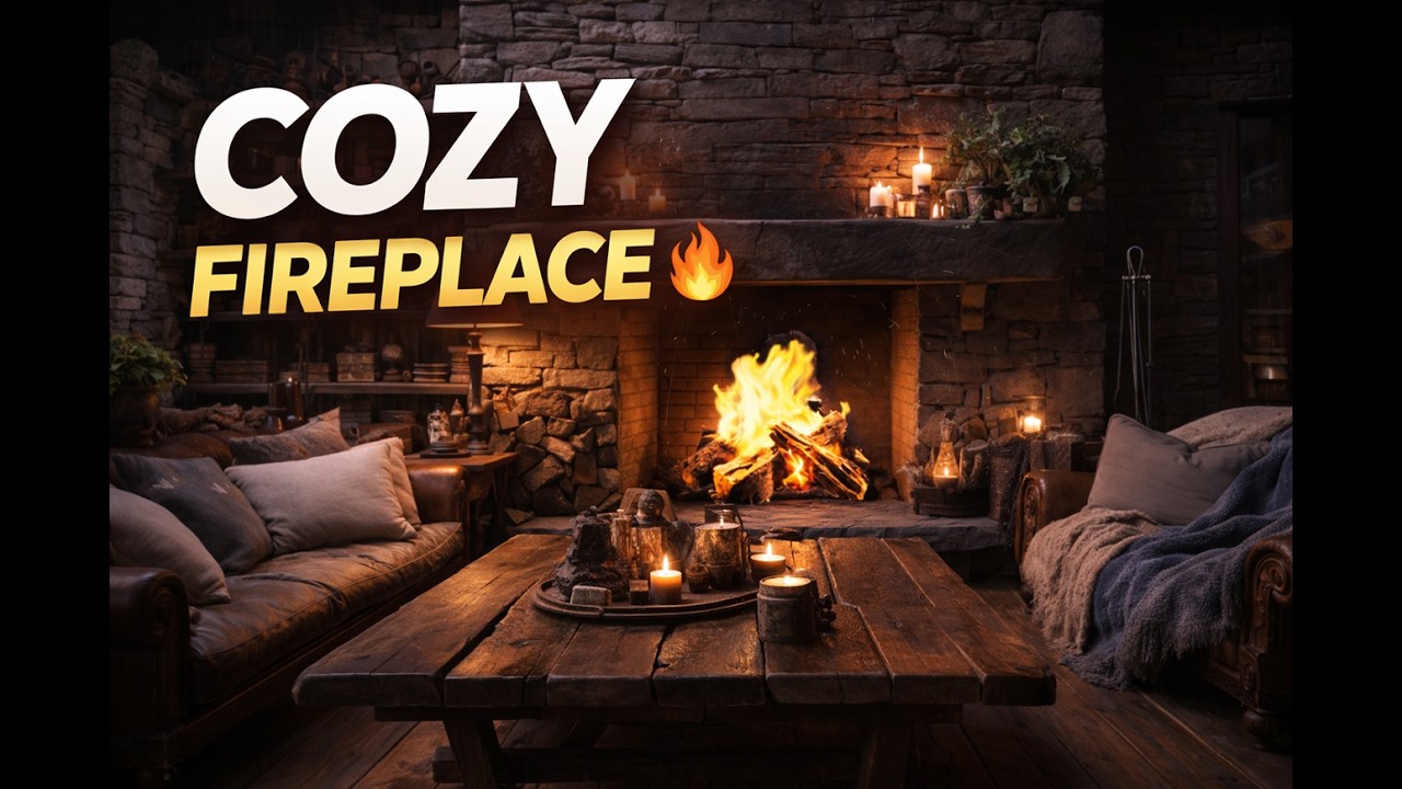 99% of People Fall Asleep to This 🔥 Fireplace Sounds