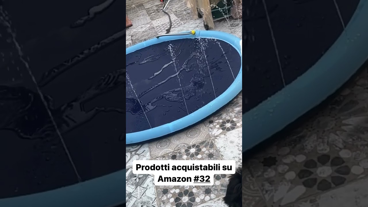 N. 32 | Piscina per cani 🐾🩵 &bull; 🔔 Iscriviti al canale🔔 #youtubeshorts #amazon #dog #familyvlog