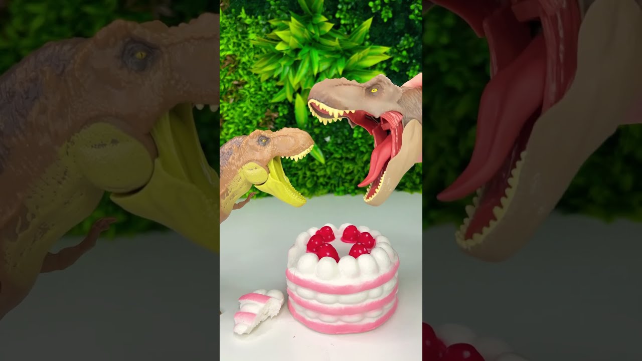 T Rex Eats Dad S Birthday Cake Dinosaurs