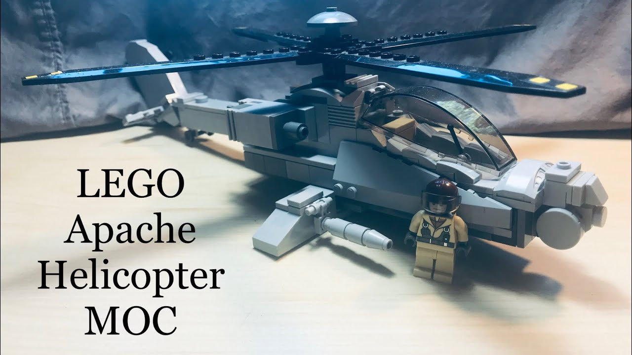 LEGO Apache Helicopter MOC