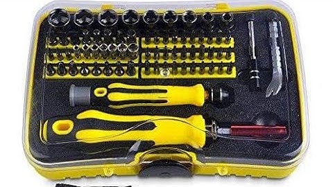 How to make a 41 - pieces bit and socket set unboxing