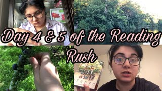 Blueberry Picking, Finally Finishing a Book| Day 4 and 5 of the Reading Rush