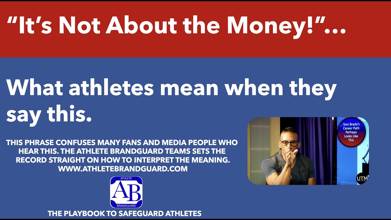 "It's Not 'Bout the $$$$:" What A Baller Means When They Say This!