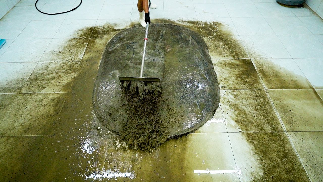 Dilapidated Rug The Incredible Recovery of a Discarded Rug: From Flood-Damaged to ...