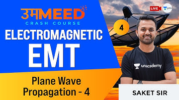 Plane Wave Propagation - 4 | L:4 | EMT | GATE 2021 Ummeed Crash Course