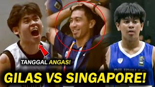 GILAS U16 VS SINGAPORE | Tanggal ang Angas ng Singapore, Tinambakan lang ng Gilas | Highlights