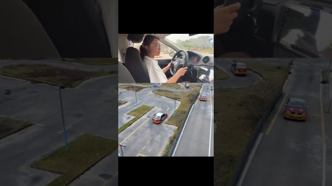 科目二模擬考試全過程 #學車考駕照#科目二