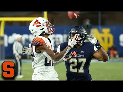 Syracuse WR Taj Harris Top Plays 2018