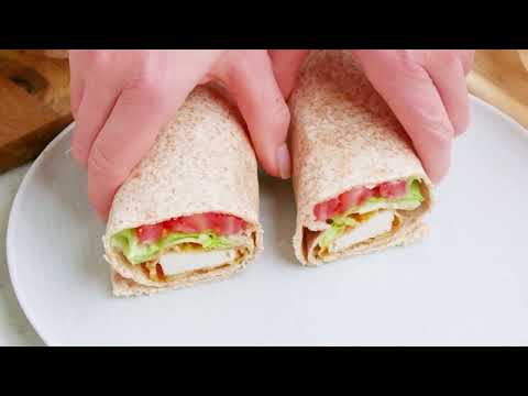 How to Make Crispy Chicken Ranch Wraps