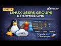 Day 5 | Linux Users, Groups &amp; File Permissions | DevOps Challenge | Linux 🚀
