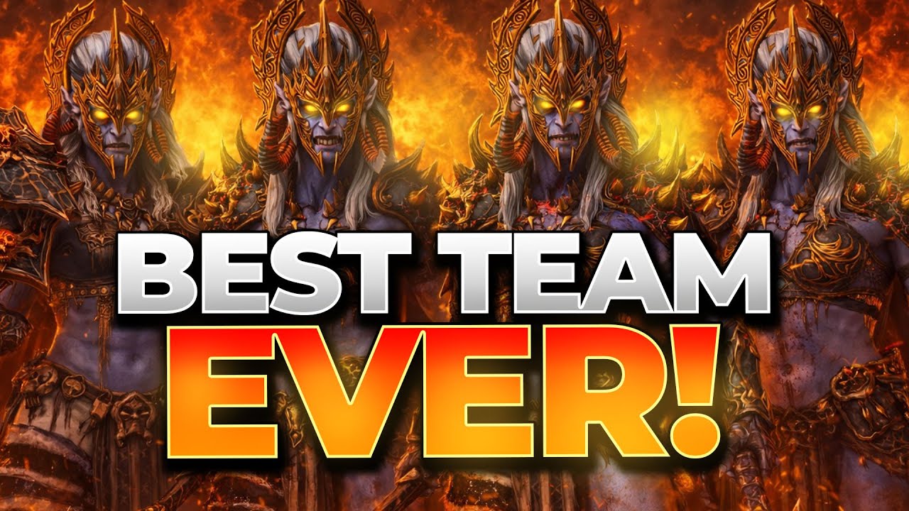 ALL GHAROL TEAM vs RAID SHADOW LEGENDS (WTF)