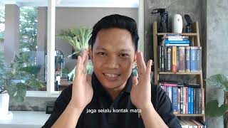 Cara Memanfaatkan Bahasa Tubuh dan Ekspresi Wajah saat Public Speaking | Ronal Hutagalung