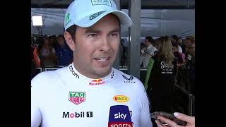 Information Sergio Perez post qualifying interview | Q1 exit in qualifying | Mexico GP 2024 Guide