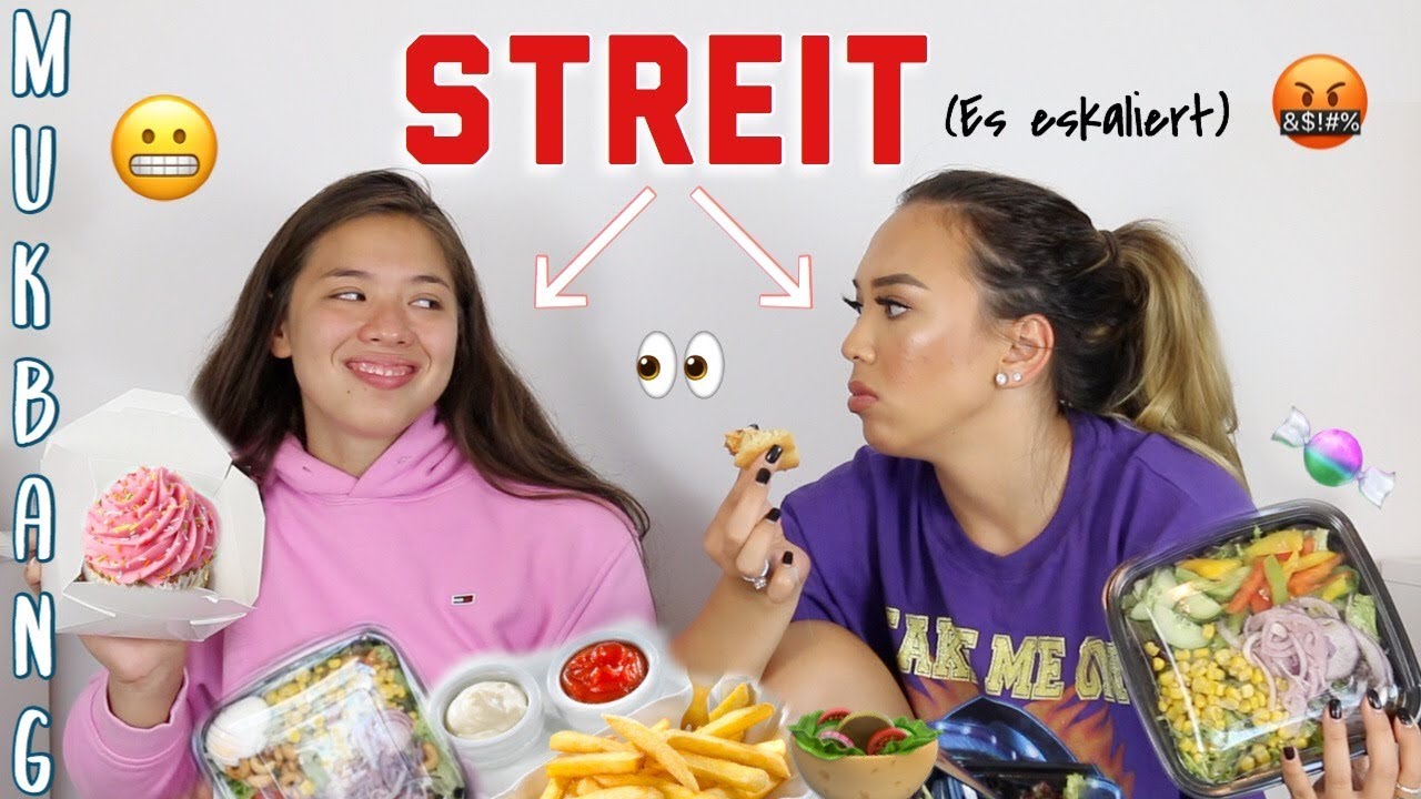 30min Mukbang 🍟 über Boyfriends, Eifersucht & FAKE PEOPLE -Adorable Caro