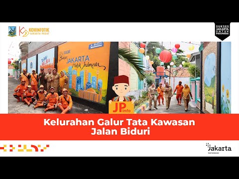 Kelurahan Galur Tata Kawasan Jalan Biduri