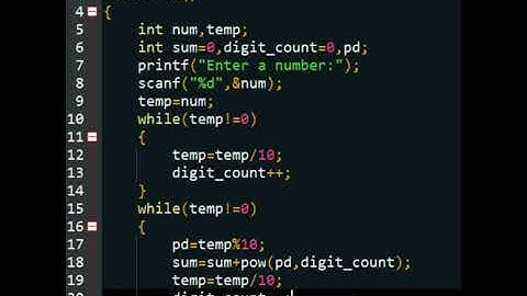 #C  To Print Disarium number in C language || computer programming || #shorts #coding #programming