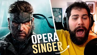 Opera Singer Breaks Down Metal Gear Solid: Snake Eater Main theme and Trailer