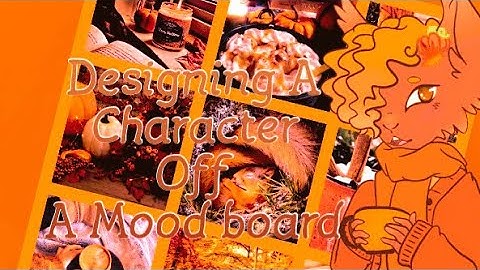 Designing a Moodboard Character| Fall Aesthetic 🧡