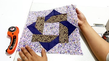 Beautiful & Easy Quilt Block – Quick Tutorial!