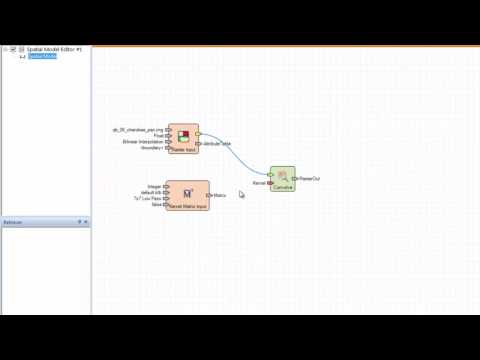 Creating a Spatial Model in ERDAS IMAGINE
