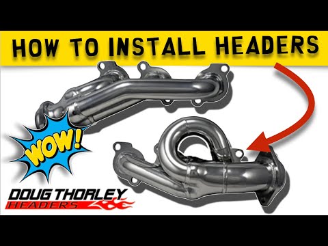 Installing Doug Thorley Headers on a Toyota 4Runner (5VZ-FE Engine