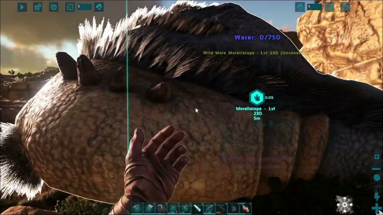 Ark Survival Evolved S2 E4 Scorched Earth Little Bit Of Base Building!!