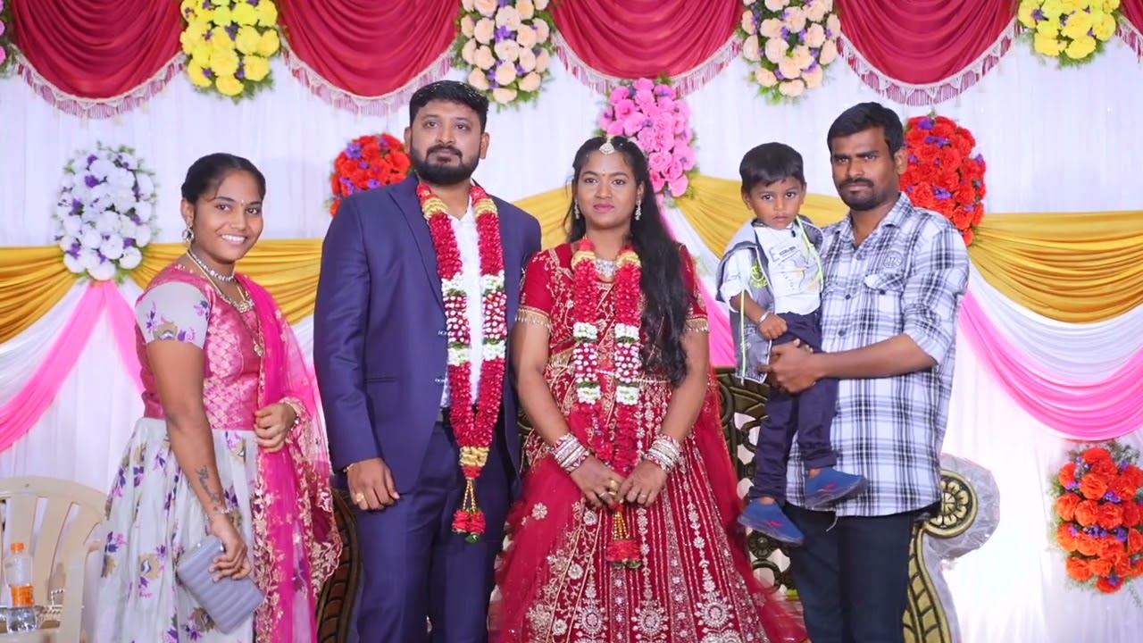 🎉 Rupendra Babu 💖 Lakshmi Durga Bhavani | Reception Moments to Remember