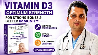 Ultra D3 400 Drops Uses | Ultra D3 400 Drops Uses Explained | Vitamin D3 400 IU Uses Explained