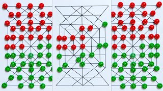 ✨Traditional village game | 🤯Mind✨ blowing strategy Battle game | 2 player bead 🧿game screenshot 5