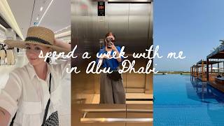 A week in my life in Abu Dhabi!