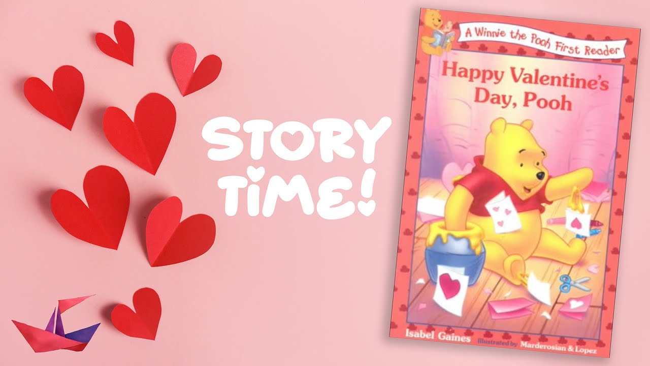 ♥️ Happy Valentine's Day, Pooh! | Read Aloud Story Time Book for Kids