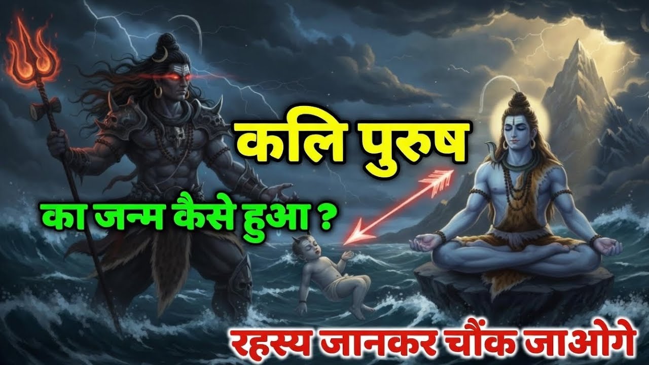  कलि पुरुष का जन्म कैसे हुआ ? | कौन है कली पुरुष? जानिए उसकी चौंकाने वाली उत्पत्ति! | #Kalipurush