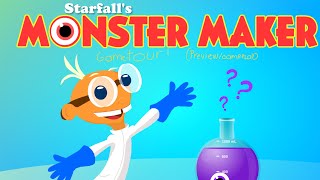 Starfall's Monster Maker Game Tour! (Preview/Gameplay)