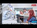 ABB Production in the United States – ABB Robotics Auburn Hills Plant in Michigan