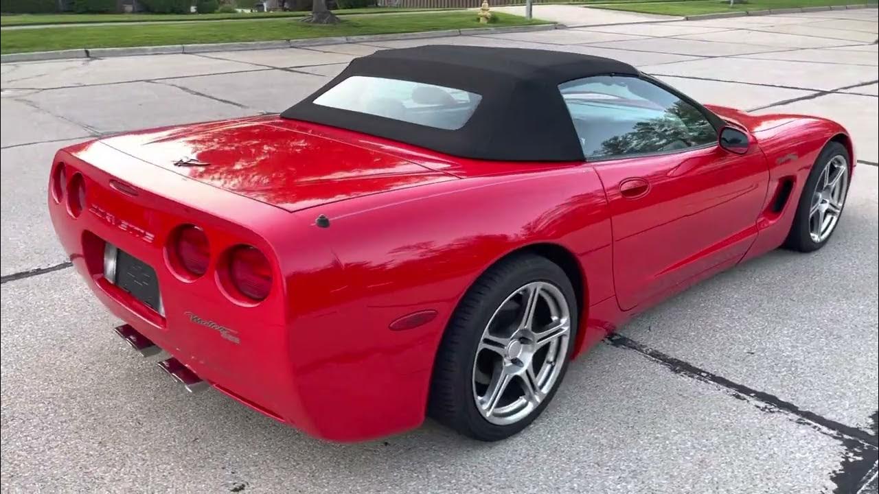 2000 CHEVROLET CORVETTE C5 MALLETT CONVERTIBLE 6SPEED MANUAL TOP UP
