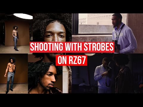 Shooting w  Strobes w Mamiya RZ67 Film vs  Digital