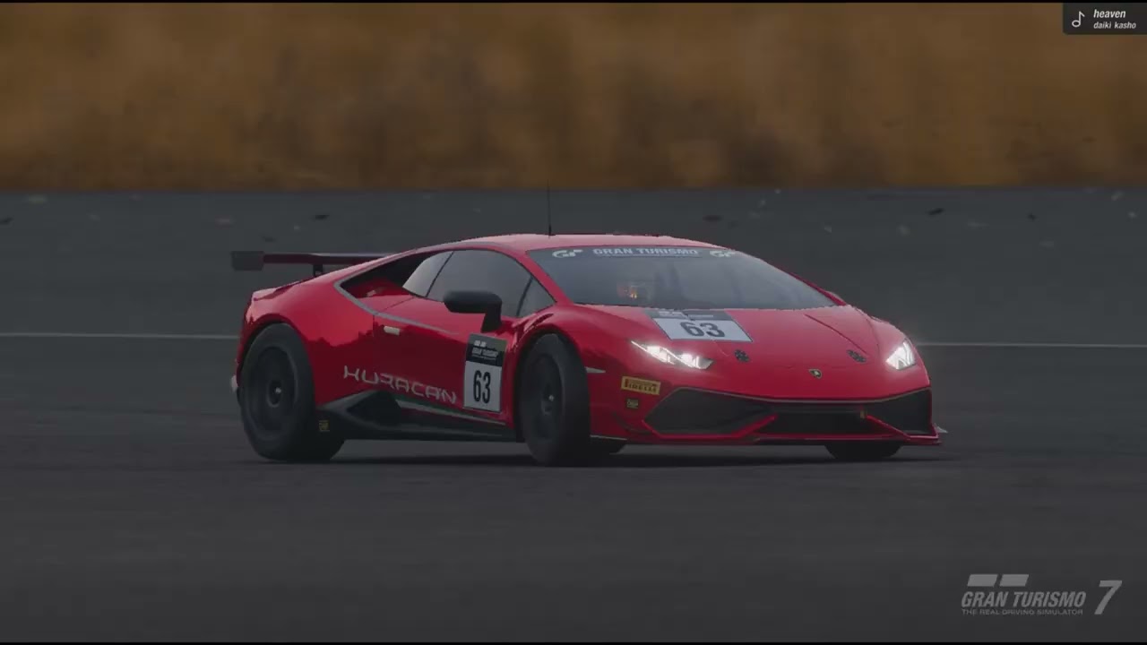 GT7 – Day 10 Learning the Wheel (WTC 700 with gr.4 huracan )