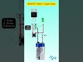 Test Any MOSFET with Just 2 Resistors! 🔥 #Shorts #mosfet #tester   #electronicsprojects #diy