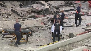 Leaders applaud frontline crews in explosion response