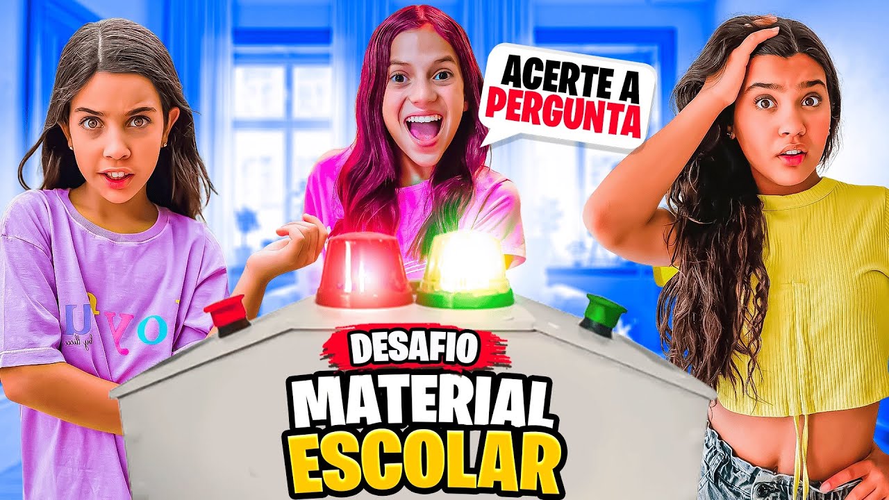 ACERTE A PERGUNTA E ESCOLHA O QUE QUISER COM MANU, LORENA PINA E JÉSSICA SOUZA *Esse final 😅