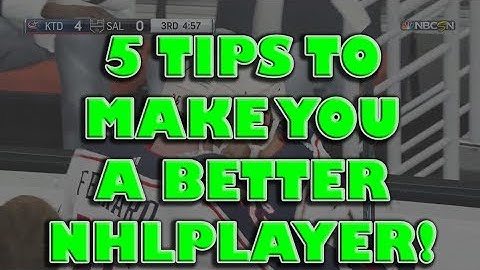 NHL 19 5 Tips To Get You Better At The Game