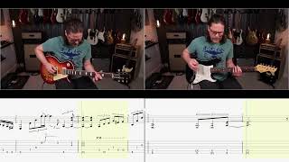 Shawn Tubbs TAB - AWESOME Demo Intro Playing #03 (CTC Venus Overdrive - FULL Transcription #tabs)